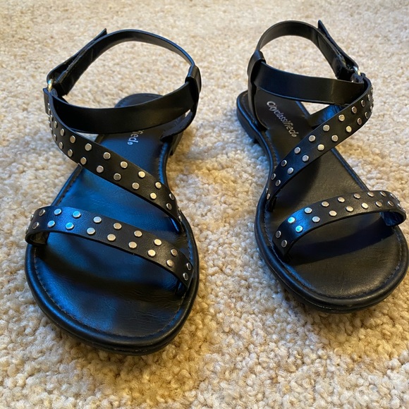Cityclassified Women’s 8.5 Black Studded Sandal - Picture 8 of 8